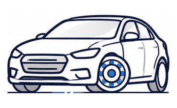 Automotive bearings icon