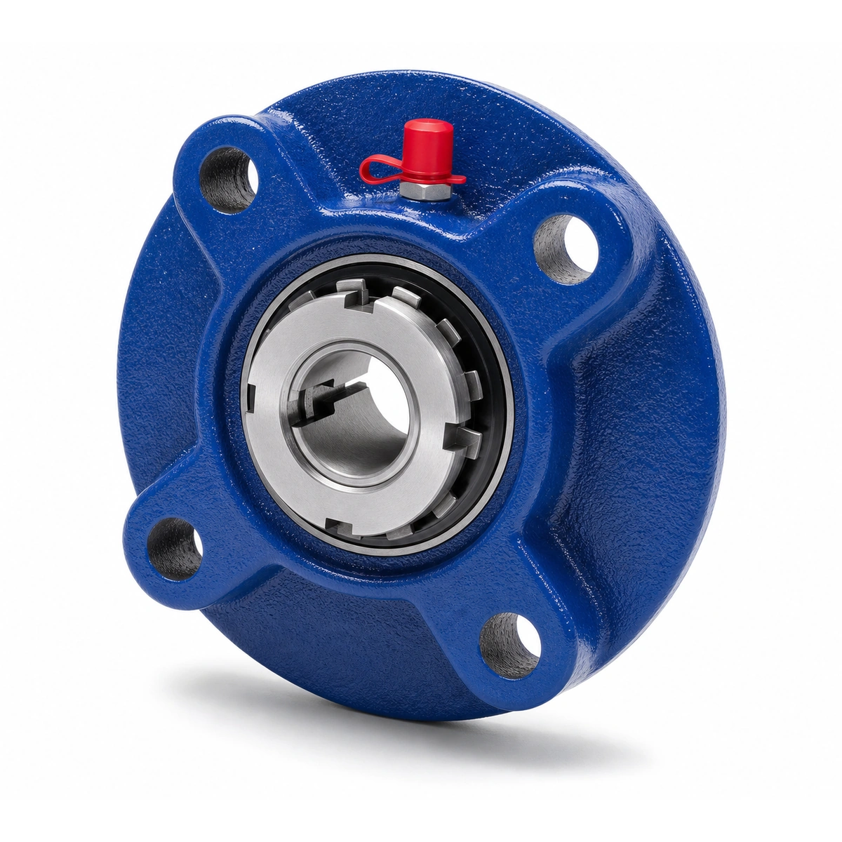 HRBQC Four Bolt Standard Duty Flanged Cartridge Comprising Bearing Insert and Adapter sleeves-UKFC210 Set